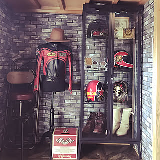 バイク用品のインテリア実例 Roomclip ルームクリップ