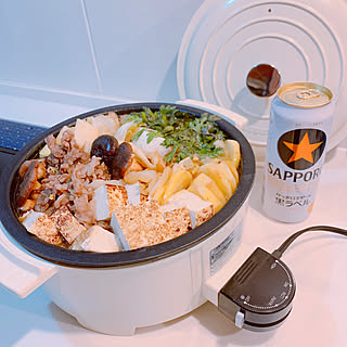 時短料理/鍋の日/すき焼き/赤ちゃんのいる暮らし/子供のいる暮らし...などのインテリア実例 - 2020-02-16 21:34:40