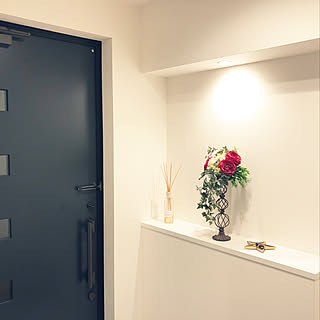 玄関 入り口 造花アレンジのインテリア実例 Roomclip ルームクリップ 玄関 入り口 造花アレンジのインテリア実例 Roomclip ルームクリップ