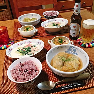 キッチン/おうちごはん。/インテリアじゃなくてすみません/いいね、フォロー本当に感謝です♡/いいね！押し逃げばかりでごめんなさい。...などのインテリア実例 - 2017-04-06 18:45:36