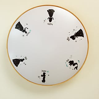 ウォールステッカー ディズニープリンセスのおしゃれなアレンジ 飾り方のインテリア実例 Roomclip ルームクリップ