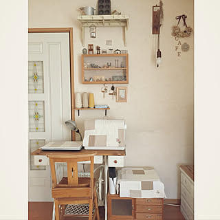 小引き出し 裁縫道具箱のインテリア実例 Roomclip ルームクリップ