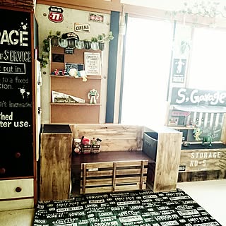 部屋全体/Insta→SOYURU-MAMA/男前とナチュラルMIX/フォロワーさんに感謝♥/ライクミックス...などのインテリア実例 - 2016-10-15 18:03:45
