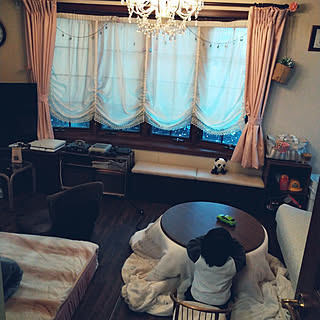 リビング/出窓/シャンデリア/いいね！コメントありがとうございます☆/いいね、お返しができなくてごめんなさい。...などのインテリア実例 - 2020-01-23 13:58:45