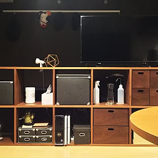 棚/無印良品/一人暮らし/シンプルライフ/スタッキングシェルフのインテリア実例 - 2017-02-28 22:48:52