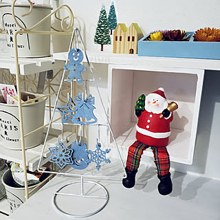 棚/クリスマス/セマカワ/こどものいる暮らし/狭いお家...などのインテリア実例 - 2018-12-12 23:25:56