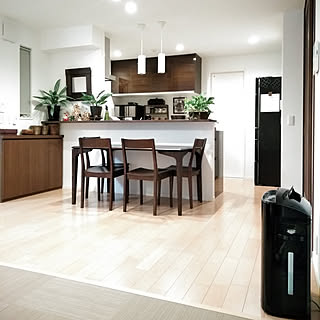 リビング/山善トローリーハンガーモニター応募/コメントお気遣いなく♡/建売住宅/観葉植物...などのインテリア実例 - 2018-11-22 17:55:37