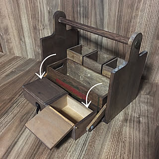 道具箱diyのインテリア 手作りの実例 Roomclip ルームクリップ