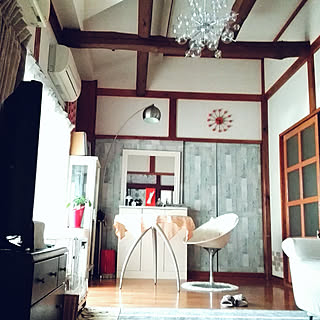 部屋全体/築31年/セルフリフォーム/リメイクシート/ふすまリメイク...などのインテリア実例 - 2018-06-06 06:04:07