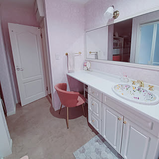 輸入住宅 キラキラ大好きのレイアウト おしゃれなインテリアコーディネートの実例 Roomclip ルームクリップ