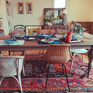 大きいテーブルのインテリア実例 Roomclip ルームクリップ