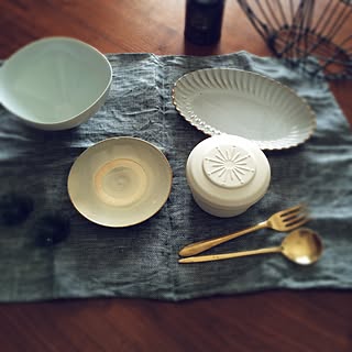 カトラリー ゴールド/うつわ /Sghr/studio m ' のインテリア実例 - 2017-01-25 22:27:51