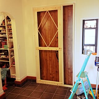 網戸diyのインテリア 手作りの実例 Roomclip ルームクリップ