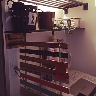 バス/トイレ/洗濯機周辺/ジャンク/ジャンクとヴィンテージに憧れる/100均...などのインテリア実例 - 2014-03-09 14:33:36