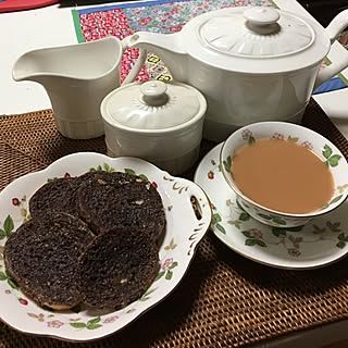キッチン/ワイルドストロベリー/ウェッジウッドの食器/ウェッジウッド /インテリアじゃなくてごめんなさい...などのインテリア実例 - 2017-02-11 20:34:26