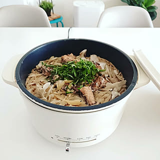 机/山善/キャセロール/くらしのeショップモニター/山善食卓部...などのインテリア実例 - 2019-11-07 13:29:32