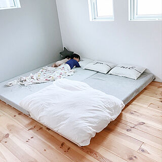 寝室 すのこベッドのインテリア実例 Roomclip ルームクリップ
