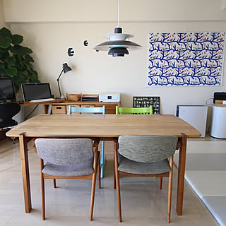 壁/天井/ダイニング/ダイニングテーブル/北欧/マンション...などのインテリア実例 - 2020-02-05 08:18:19