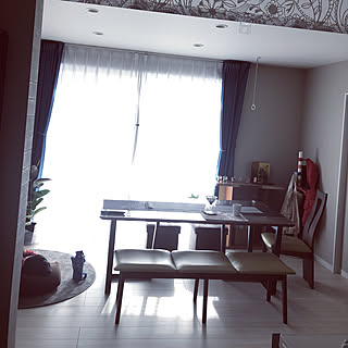 部屋全体/朝日の当たる場所/おはようございます◡̈♥︎/いつもありがとうございます♡/模様替えしました☆...などのインテリア実例 - 2019-02-20 09:38:22