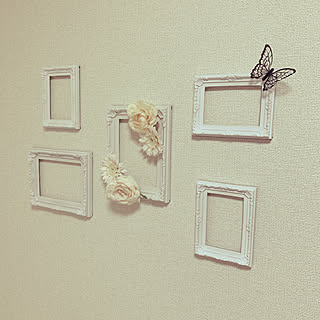 一人暮らし/100均/キャンドゥ/マスキングテープ　壁/デコレーションフレーム...などのインテリア実例 - 2020-01-24 12:00:50