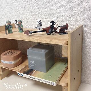 棚/フィギュア/LEGO/レゴフィギュア/DIY 初心者...などのインテリア実例 - 2013-11-27 15:16:19
