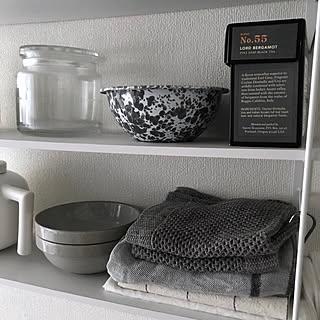 キッチン/グレー好き♡/KONTEX/H&M HOME/crowcanyonhome...などのインテリア実例 - 2018-07-06 17:01:13