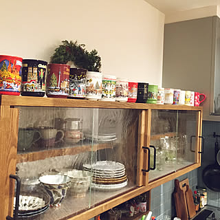 棚/キッチン/クリスマスマーケット/マグカップ/カップボード...などのインテリア実例 - 2017-12-14 21:40:45