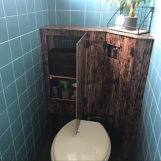 三角タンクトイレのインテリア実例 Roomclip ルームクリップ