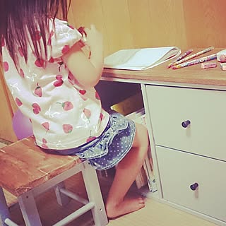 部屋全体/和室 /絵本棚/リメイク/リサイクルショップで購入...などのインテリア実例 - 2015-08-04 00:21:34