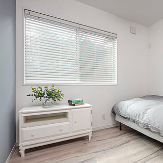 タチカワブラインド/北欧/アンティーク/ホワイトインテリア/ベッド周りのインテリア実例 - 2020-02-24 09:09:02