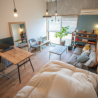 壁紙 インダストリアルのインテリア実例 Roomclip ルームクリップ