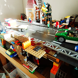 レゴテーブルdiyのインテリア 手作りの実例 Roomclip ルームクリップ