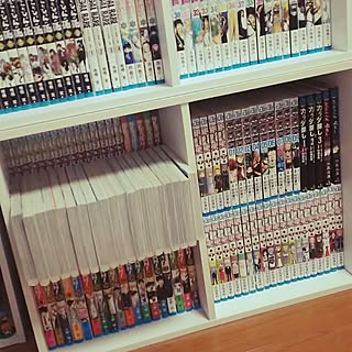 漫画 カラーボックスのインテリア実例 Roomclip ルームクリップ