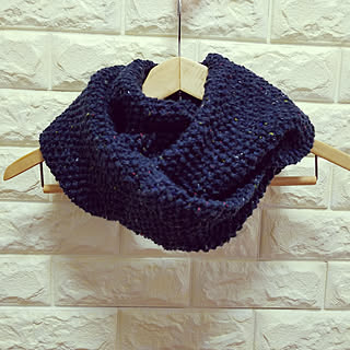 ダイソー 手編み スヌードのまとめページ Roomclip ルームクリップ