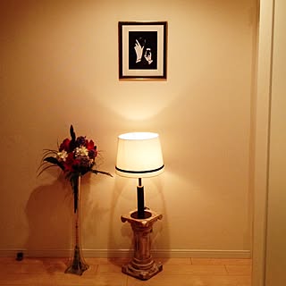 玄関/入り口/切り絵/ランプシェード/玄関ホールのインテリア実例 - 2014-06-28 17:54:47
