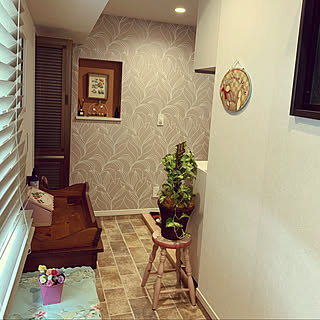 カフェ風壁紙のインテリア実例 Roomclip ルームクリップ