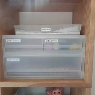 こどもと暮らす 文房具収納のアイデア おしゃれなインテリア実例 Roomclip ルームクリップ