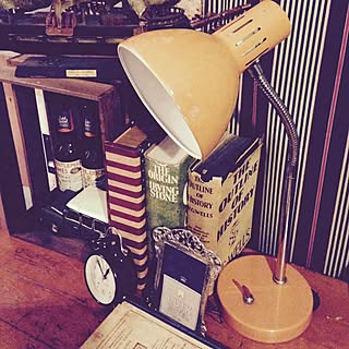 机/彼女(猫)と彼(猫)と僕の日常/60's テーブルランプ/2500円/SUNDAY GARAGE...などのインテリア実例 - 2014-12-23 03:13:39