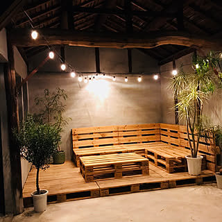 机/パレット/タカショー/NO GREEN NO LIFE/ガーデニング...などのインテリア実例 - 2018-08-04 18:09:04