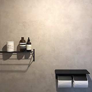 トイレ コンクリート壁紙のインテリア実例 Roomclip ルームクリップ