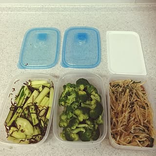 キッチン/野菜/作り置き/常備菜/タッパー...などのインテリア実例 - 2017-02-22 12:54:15