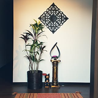 玄関 入り口 アジアン雑貨のインテリア実例 Roomclip ルームクリップ