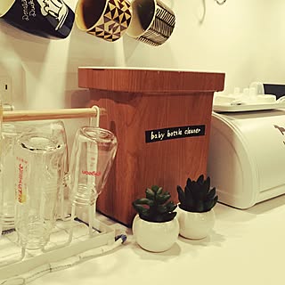 キッチン/ミルトン/100均/木目調カッティングシートのインテリア実例 - 2015-01-21 18:59:19