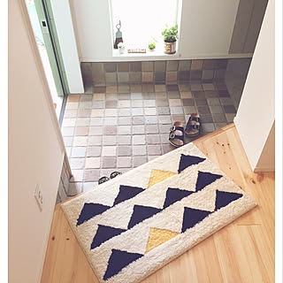 セリア 玄関マットのインテリア実例 Roomclip ルームクリップ