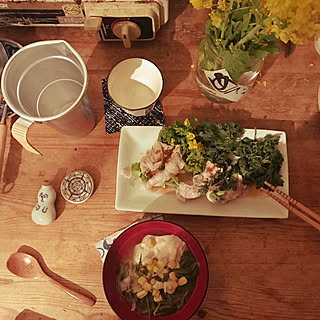 ひょうちゃん醤油入れ/木のスプン/ラーメン箸/箸置き/吉田山荘真古館...などのインテリア実例 - 2018-03-12 23:03:45