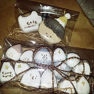 机/ハンドメイド/mayutanさんからの素敵便/癒しですね( *´艸`)のインテリア実例 - 2017-06-08 23:23:18