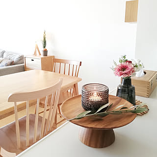 木製雑貨/ホームパーティー/ケーキスタンド/Primitive陶舎花＊花/コンポート皿...などのインテリア実例 - 2019-12-06 19:32:15