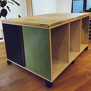 棚/初DIY/カラーボックス DIY/カラーボックスリメイク/コルクボード...などのインテリア実例 - 2018-11-06 20:16:19