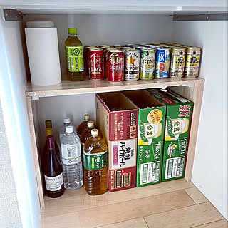 飲料ストックのインテリア実例 Roomclip ルームクリップ