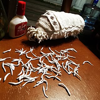 コメ返し延滞中でごめんなさい!/粘土お兄さん/何でもリメイクし隊☆彡/ハンドメイド/DIY...などのインテリア実例 - 2016-08-26 21:20:04